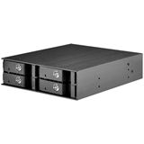 Silverstone SST-FS204B 5,25 Zoll Hot-Swap für 4x 2,5 Zoll HDD/SSD Silverstone SST-FS204B 5,25 Zoll Hot-Swap für 4x 2,5 Zoll HDD/SSD