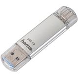 16 GB Hama FlashPen C-Laeta silber USB 3.0 und Typ C