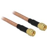 (€52,25*/1m) 0.40m Delock Antennenkabel SMA Stecker auf SMA (€52,25*/1m) 0.40m Delock Antennenkabel SMA Stecker auf SMA