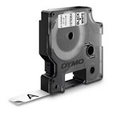 Dymo D1 Vinyl-Schriftband HP schwarz/wei&szlig; 12 mm x 5,5m
