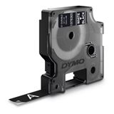 Dymo D1 Vinyl-Schriftband HP wei&szlig;/schwarz 12mm x 3m
