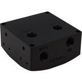 Alphacool Eisdecke D5 Aufsatz - Black Acetal G1/4 - Alphacool Eisdecke D5 Aufsatz - Black Acetal G1/4 -