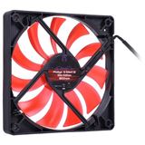 Phobya G-Silent 12 Slim Edition 120x120x15mm 1500-1950 U/min 20-29,9 dB(A) schwarz/rot Phobya G-Silent 12 Slim Edition 120x120x15mm 1500-1950 U/min 20-29,9 dB(A) schwarz/rot