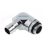Alphacool HF 10mm (3/8") Schlauchanschluss 90° drehbar G1/4 Alphacool HF 10mm (3/8") Schlauchanschluss 90° drehbar G1/4