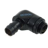Alphacool HF 10mm (3/8") Schlauchanschluss 90° drehbar G1/4 Alphacool HF 10mm (3/8") Schlauchanschluss 90° drehbar G1/4