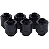 Alphacool Eiszapfen 13/10mm Anschraubtülle G1/4 - Deep Black Alphacool Eiszapfen 13/10mm Anschraubtülle G1/4 - Deep Black