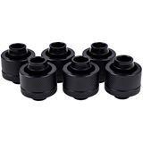 Alphacool Eiszapfen 19/13mm Anschraubtülle G1/4 - Deep Black Alphacool Eiszapfen 19/13mm Anschraubtülle G1/4 - Deep Black