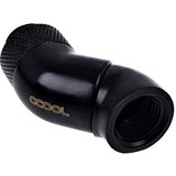 Alphacool Eiszapfen Winkeladapter Doppel-45° drehbar G1/4 AG auf Alphacool Eiszapfen Winkeladapter Doppel-45° drehbar G1/4 AG auf