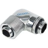 Alphacool HF 13/10 Anschraubtülle 90° drehbar G1/4 - Chrome Alphacool HF 13/10 Anschraubtülle 90° drehbar G1/4 - Chrome