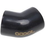 Alphacool HF L-Verbinder 45° G1/4 IG auf G1/4 IG - Deep Black Alphacool HF L-Verbinder 45° G1/4 IG auf G1/4 IG - Deep Black