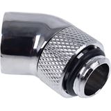 Alphacool Eiszapfen Winkeladapter 45° drehbar G1/4 AG auf G1/4 IG Alphacool Eiszapfen Winkeladapter 45° drehbar G1/4 AG auf G1/4 IG