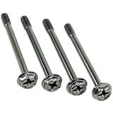 Phobya Schraube UNC 6-32 x 40 Kreuz (4xSt&uuml;ck) - black nickel