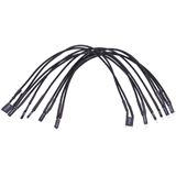 Phobya Frontpanelverl&auml;ngerung 30cm - Schwarz