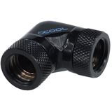 Alphacool HF L-Verbinder 90° - G1/4 drehbar - 2x Innengewinde - Alphacool HF L-Verbinder 90° - G1/4 drehbar - 2x Innengewinde -