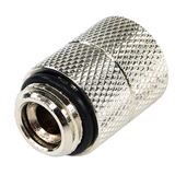 Phobya Verlängerung G1/4 auf G1/4 drehbar - silber vernickelt Phobya Verlängerung G1/4 auf G1/4 drehbar - silber vernickelt