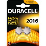 Duracell CR2016 Lithium Knopfzellen Batterie 3.0 V 2er Pack