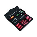 Wera Werkzeugset 35tlg Elektro Tasche 1xMaul 12xSteckeinsatz 1xMess Wera Werkzeugset 35tlg Elektro Tasche 1xMaul 12xSteckeinsatz 1xMess