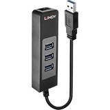 Lindy USB 3.1 Hub & Gigabit Ethernet Adapter