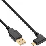 (&euro;2,45*/1m) 2.00m InLine USB2.0 Adapterkabel USB A Stecker auf