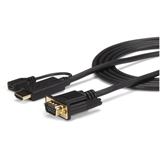 (&euro;34,33*/1m) 0.90m Startech HDMI Adapter HDMI-Stecker auf VGA