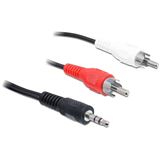 (€1,30*/1m) 3.00m Delock Audio Adapterkabel 3.5mm (€1,30*/1m) 3.00m Delock Audio Adapterkabel 3.5mm