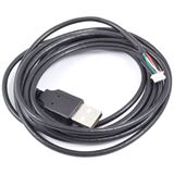 Aquacomputer USB-Kabel A-Stecker auf Miniaturstecker VISION, Aquacomputer USB-Kabel A-Stecker auf Miniaturstecker VISION,