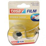 tesa Film, doppelseitig, 12 mm x 7,5 m + Einwegabroller