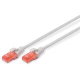 (&euro;7,80*/1m) 0.50m Digitus Cat. 6 Patchkabel U/UTP RJ45 Stecker
