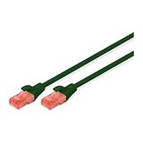 (&euro;15,60*/1m) 0.25m Digitus Cat. 6 Patchkabel U/UTP RJ45 Stecker