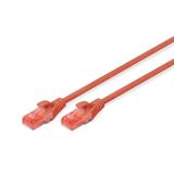 (&euro;3,90*/1m) 1.00m Digitus Cat. 6 Patchkabel U/UTP RJ45 Stecker