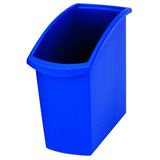 HAN Papierkorb MONDO, 18 Liter, eckig, blau