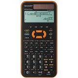 Sharp Schulrechner EL-W531 XG, Farbe: orange