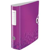 Leitz Ordner Active WOW, 180 Grad, 80 mm, violett