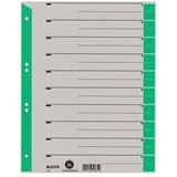 Leitz Trennblätter, A4 Überbreite, Kraftkarton 230g/qm, Leitz Trennblätter, A4 Überbreite, Kraftkarton 230g/qm,