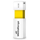 16 GB MediaRange MR972 gelb USB 2.0