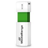 32 GB MediaRange MR973 weiss/gruen USB 2.0