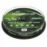 MediaRange DVD+R 4.7GB 16x (10) CB