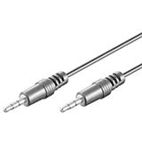 (€4,90*/1m) 1.00m MediaRange Audio Anschlusskabel 3.5mm Klinke (€4,90*/1m) 1.00m MediaRange Audio Anschlusskabel 3.5mm Klinke