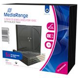 MediaRange CD Leerbox 5pcs Single JewelCase