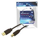 (€0,98*/1m) 5.00m MediaRange USB2.0 Anschlusskabel High-Speed (€0,98*/1m) 5.00m MediaRange USB2.0 Anschlusskabel High-Speed
