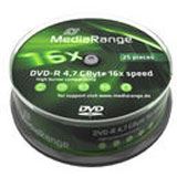 MediaRange DVD-R 4.7GB 25pcs Spindel 16x