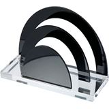 WEDO Briefst&auml;nder "acryl exklusiv", glasklar/schwarz