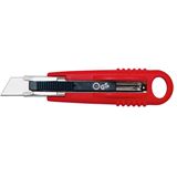 WEDO Safety-Cutter Standard, Klinge: 18 mm, rot/schwarz