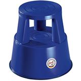 WEDO Rollhocker, aus Kunststoff, blau / RAL 5002