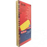 Herlitz Trennstreifen, für DIN A4, Manila-Karton, gelb