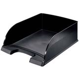 Leitz Briefablage Plus Jumbo, DIN A4, Polystyrol, schwarz