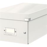 Leitz DVD-Ablagebox Click & Store WOW, wei&szlig;