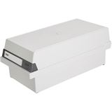 HAN Karteikasten, A6 quer, f&uuml;r 1.300 Karten, lichtgrau