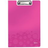 Leitz Klemmbrett-Mappe WOW, DIN A4, Polyfoam, pink-metallic Leitz Klemmbrett-Mappe WOW, DIN A4, Polyfoam, pink-metallic