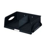 Leitz Ablagekorb Sorty, DIN A4/C4 quer, schwarz